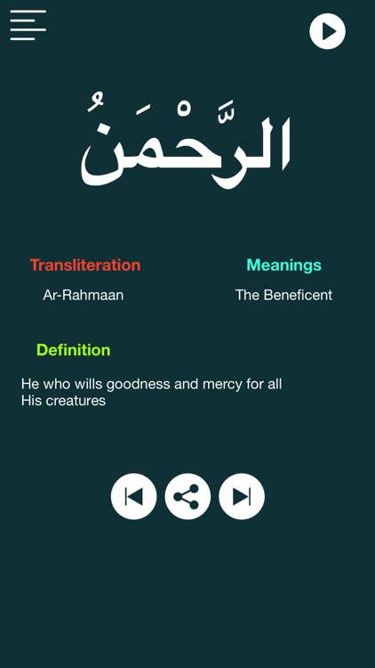 Names of Allah : Asma Ul Husna