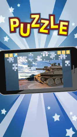 Game screenshot Military Tank Jigsaw Puzzles HD mod apk