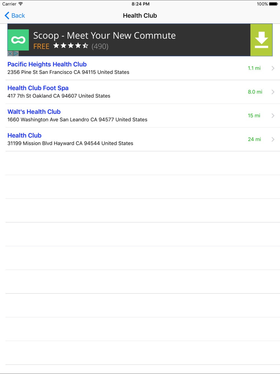 iPad screenshot
