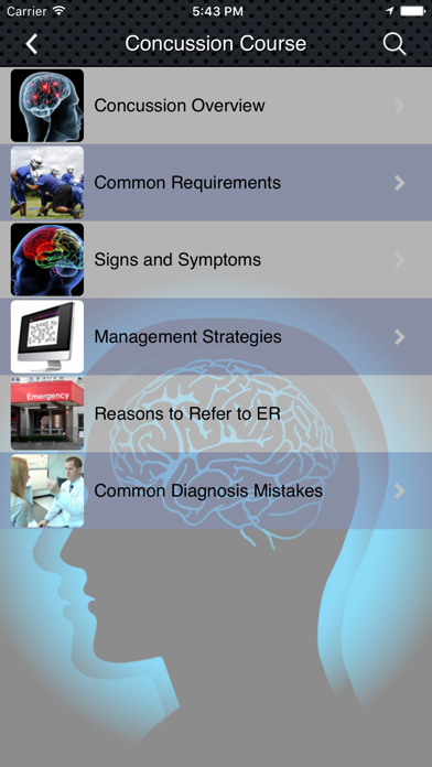Screenshot #3 pour Concussion Management