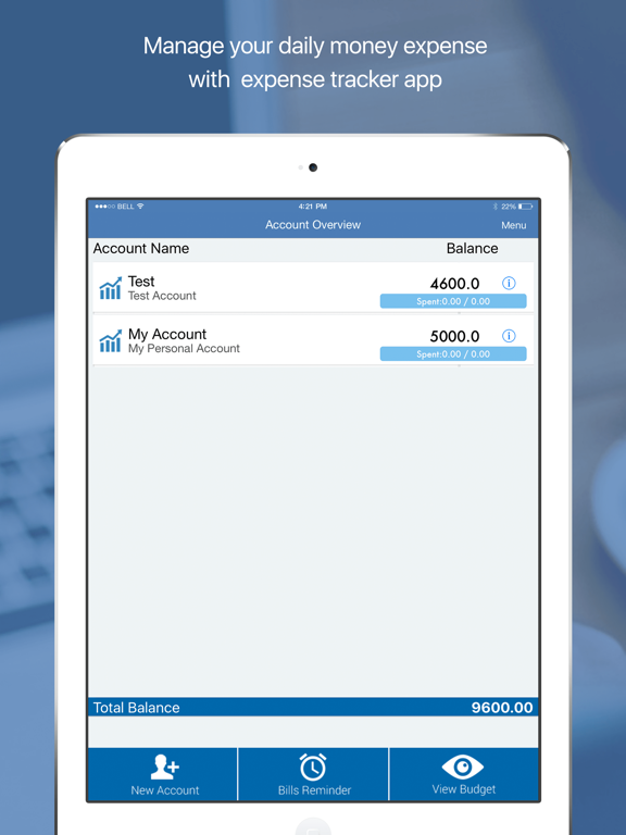 Screenshot #5 pour Expanse Tracker Track Spending