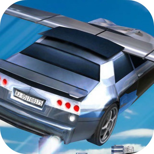 Friving Car Flying Game 2017 icon