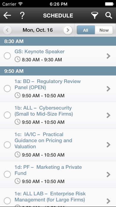 NSCP Conferences screenshot 3