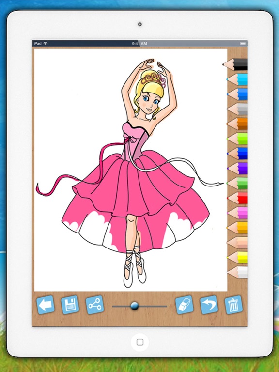 Screenshot #4 pour princesses de peinture et de couleur - Jeu éducati