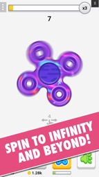 Fidget Spinner Highscore Captura de tela 3