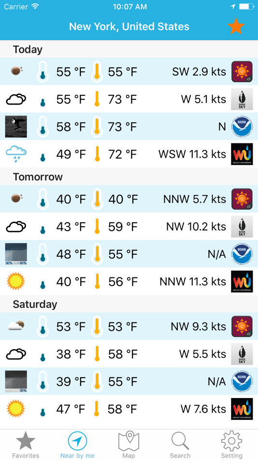 Multi Weather Forecast - 1.4 - (iOS)