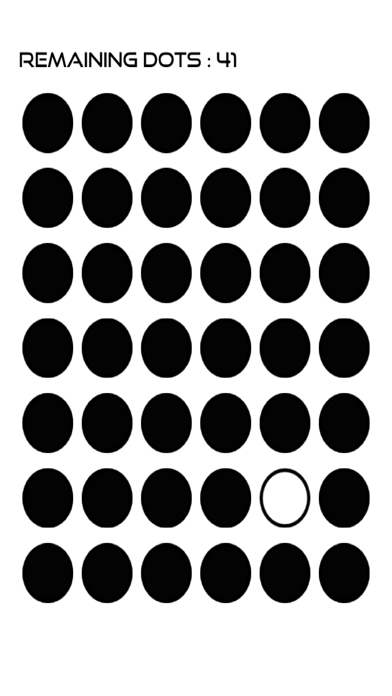 How to cancel & delete One Black Dot from iphone & ipad 2