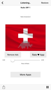 Radio Switzerland LIVE stream : Radios Swiss Pop screenshot #2 for iPhone