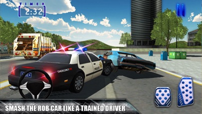 警察ロブカーチェイス＆3D都市走行シミュレーターのおすすめ画像5