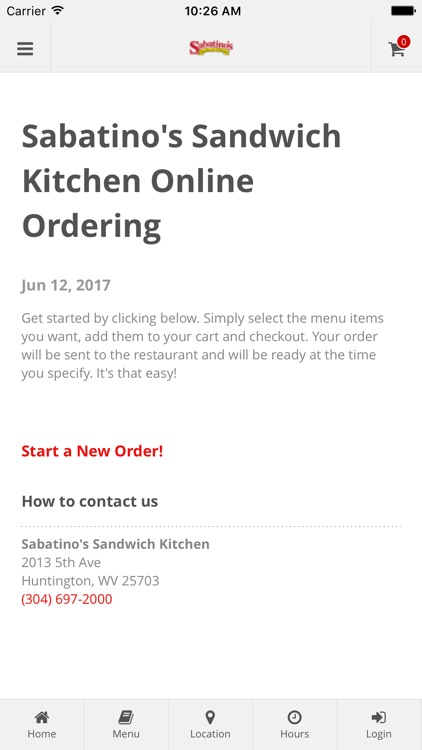 Sabatino's Sandwich Kitchen - Huntington, WV