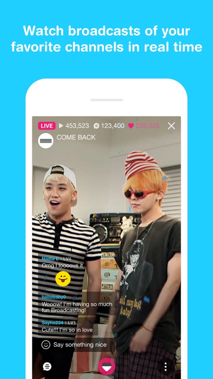 V LIVE - Broadcasting App
