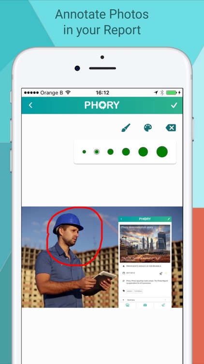PHORY - PDF Photo Reporting for Professionals screenshot-3