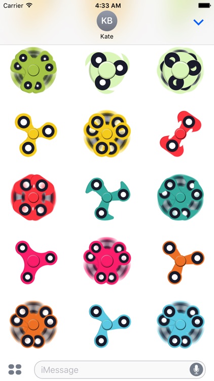 Animated Fidget Spinners screenshot-3