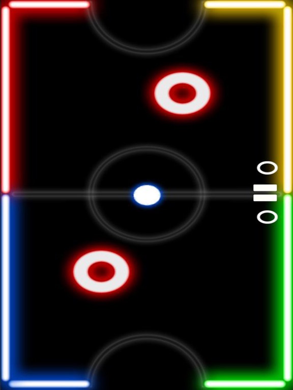 Screenshot #4 pour Hockey Glow Air Table Arena Space