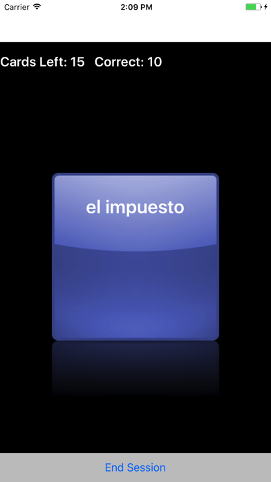 Spanish Flashcards - 1,000 Nounsのおすすめ画像1