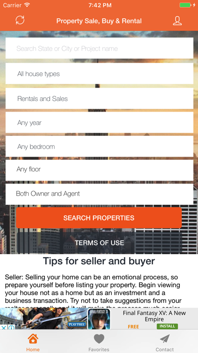 Screenshot #1 pour Property Sale, Buy & Rental-Search & post houses