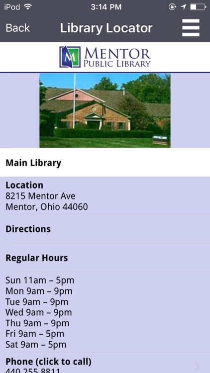 Mentor Public Library Mobile screenshot-4