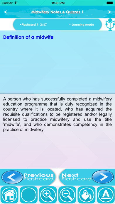 Screenshot #2 pour Midwifery Study Guide- 1400 Notes, Quiz & Concepts