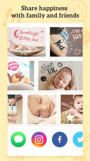 Baby Photos - Pregnancy Pic Maker & Baby Milestone screenshot 5