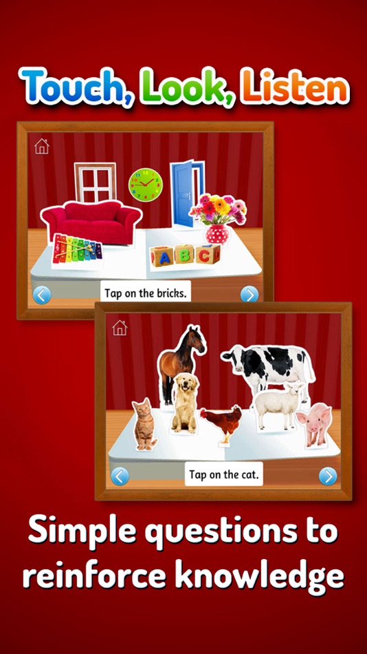 #4. Touch, Look, Listen ~ My First Words (iOS) 게시자: StoryToys Limited