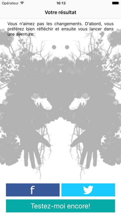 Screenshot #3 pour Inkblot Rorschach Test