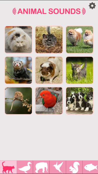 Animal Sounds - Baby & Toddler Game iPhone screenshot 3 - Education app