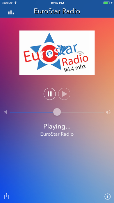 Screenshot #1 pour Radio EuroStar