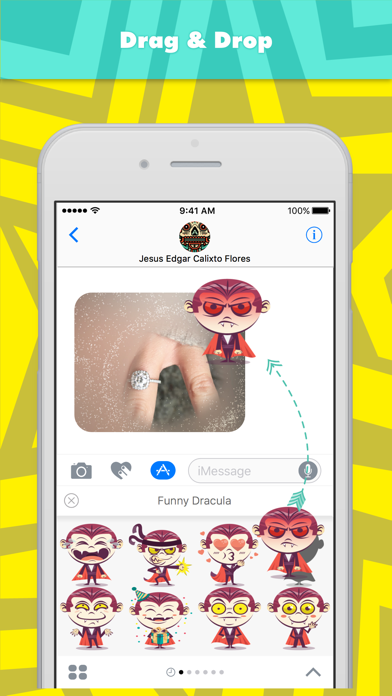 Screenshot #3 pour Funny Dracula stickers by KORCHO