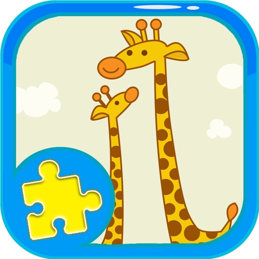 Animals Puzzle Games Jigsaw Giraffe Version Icon