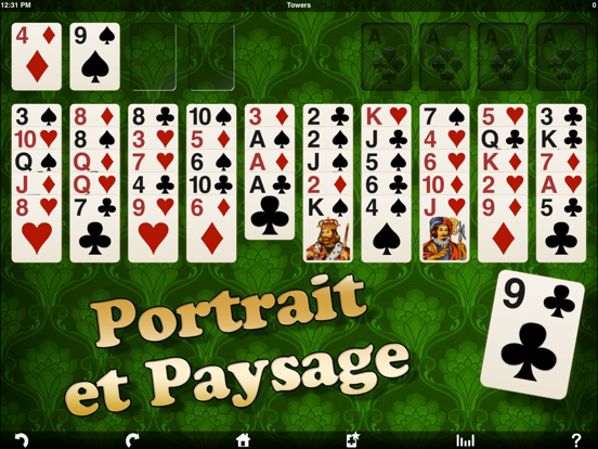 Screenshot #5 pour Eric's FreeCell Solitaire HD
