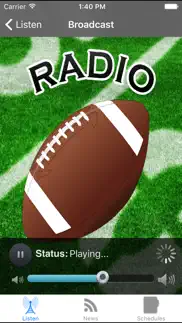 alabama football - radio, schedule & news iphone screenshot 3