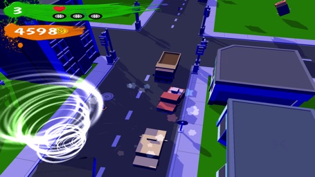 Screenshot of Ziggy Road - ZigZag Traffic Racing !