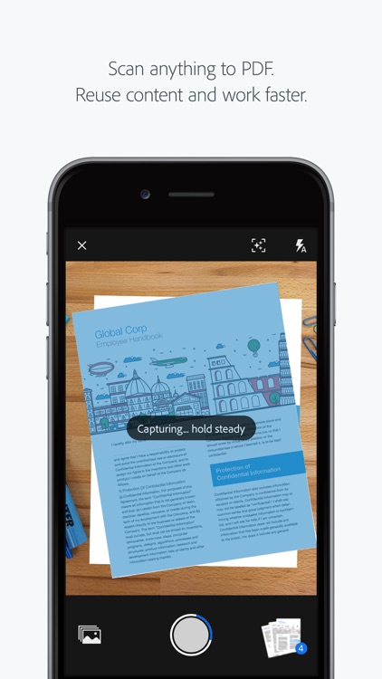 Adobe Scan: PDF Scanner, Documents, Receipts screenshot-0