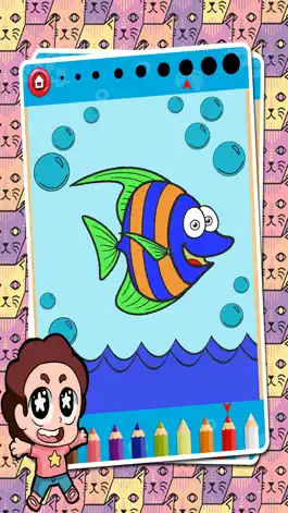 Game screenshot Sea Animals Coloring Pages hack