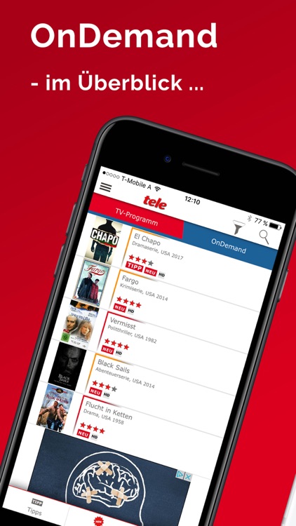 tele TV - On Demand - Kino