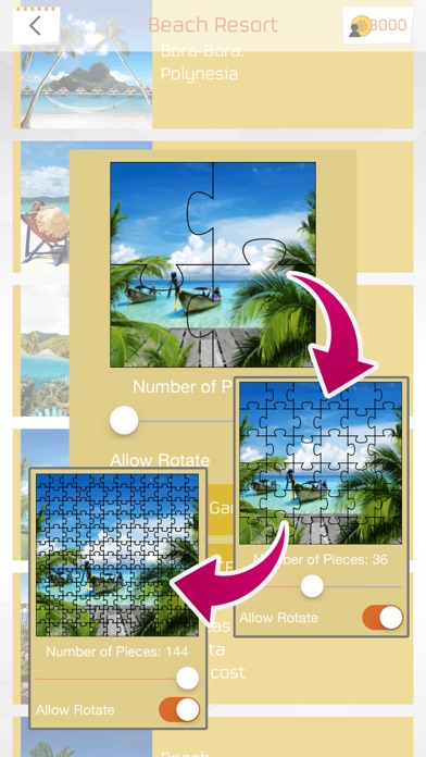 Screenshot #2 pour Les Jeux de Puzzle HD
