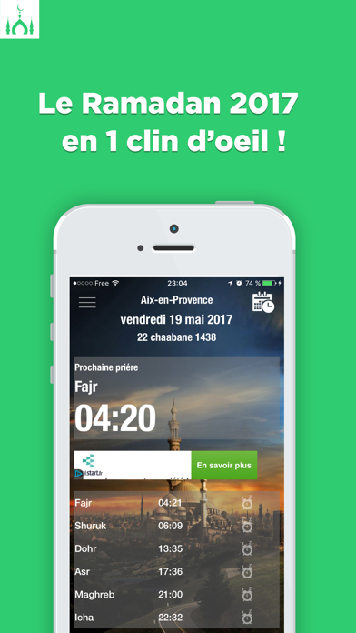 Screenshot #1 pour Ramadan 2019 horaire de priere