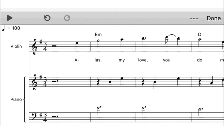 Score Creator: Make music notation, song writer