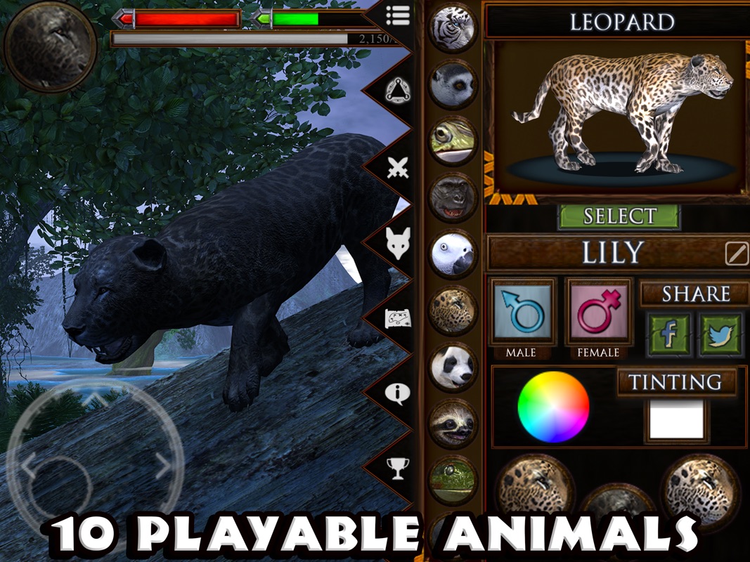 video games with playable animals