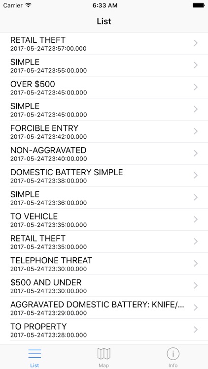 Chicago Crimes - Reported Incidents Of Chica Crime screenshot-3
