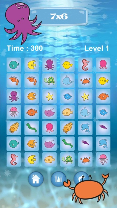 How to cancel & delete Ocean Match Puzzle Find The Pairs for kid from iphone & ipad 1