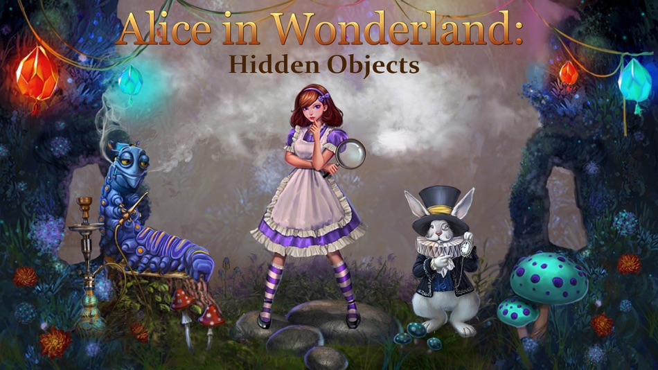 #1. Alice’s adventures: hidden objects in Wonderland (iOS) By: Sylok Media