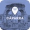 A handy guide and an audio app of the Archeological Roman Site of Cáparra, in Cáceres, in a one device, your own phone