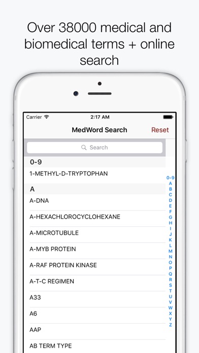 Medical Dictionary and Terminology (AKA MedWords) Screenshot