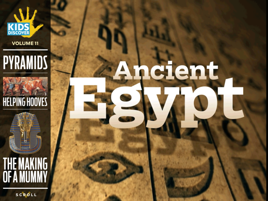 Screenshot #1 for Ancient Egypt by KIDS DISCOVER