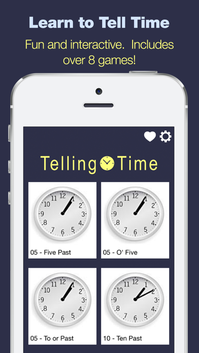 Telling Time - 8 Games to Tell Timeのおすすめ画像1