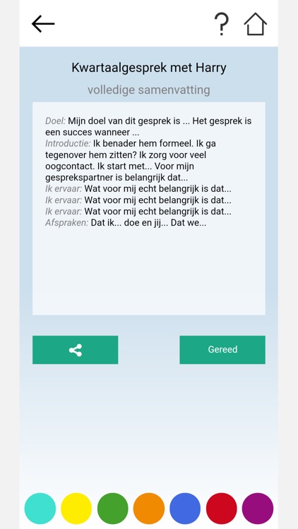 De gespreksvoorbereider screenshot-3