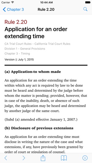 California Trial Court Rules (LawStack CA Series)(圖2)-速報App