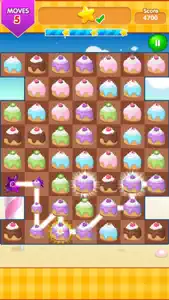 Cake Link Splash - Match Puzzle Mania screenshot #1 for iPhone