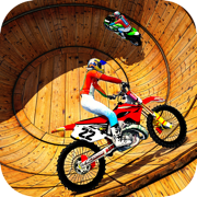 Well Of Death Bike Rider - Motorbike Stunts Racing